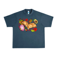 Midnight Navy empanadas roses onion lime and avocado Urban Heavy Tee - AdoDesignShop