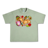 Oil Green empanadas roses onion lime and avocado Urban Heavy Tee - AdoDesignShop