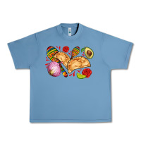 Pebble Blue empanadas roses onion lime and avocado Urban Heavy Tee - AdoDesignShop