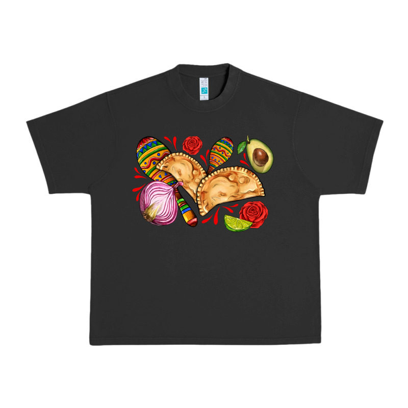 Empanadas Roses Onion Lime And Avocado Urban Heavy Tee by AdoDesignShop | Teevron