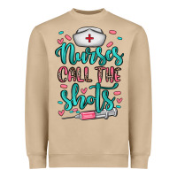 Mushroom nurses call the shots Heavyweight Sweatshirt - NancyCooperArtShop