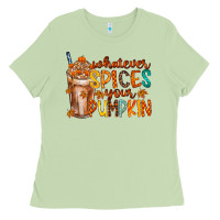Matcha whatever spices your pumpkin Ladies Tee - RacoonDesign