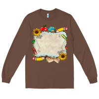 Chestnut school your text here Long Sleeve Tee - NancyCooperArtShop