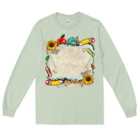 Matcha school your text here Long Sleeve Tee - NancyCooperArtShop