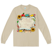 Mushroom school your text here Long Sleeve Tee - NancyCooperArtShop