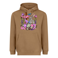 Toasted Coconut Easter eggs and Bunny with Cross Easter Day Heavyweight Hoodie - HowdyJamesFarm