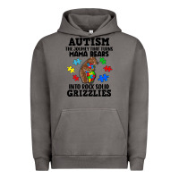 Pigment Tornado Autism grizzlies Urban Hoodie - FaDigitalArtStudio