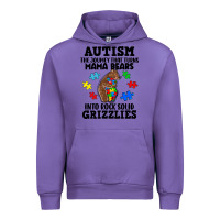 Tulip Autism grizzlies Urban Hoodie - FaDigitalArtStudio