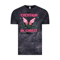 Cloud Black new creation in christ 2 corinthians5.17 Vintage Tee - MaliasSmallBusiness
