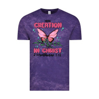 Cloud Purple new creation in christ 2 corinthians5.17 Vintage Tee - MaliasSmallBusiness