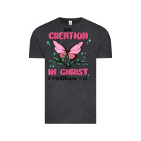Vintage Black new creation in christ 2 corinthians5.17 Vintage Tee - MaliasSmallBusiness