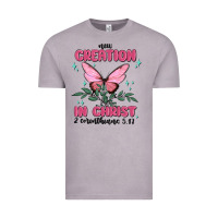 Vintage Zinc new creation in christ 2 corinthians5.17 Vintage Tee - MaliasSmallBusiness