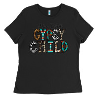 Black stay wild gypsy child Ladies Tee - CowhideDigitalArt
