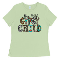 Matcha stay wild gypsy child Ladies Tee - CowhideDigitalArt