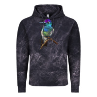Cloud Black Rivoli`s Hummingbird Vintage Hoodie - LillyAllenDesigns