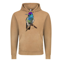 Vintage Camel Rivoli`s Hummingbird Vintage Hoodie - LillyAllenDesigns
