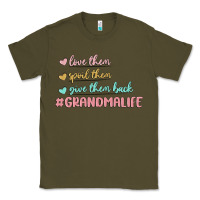 Army Green grandma life Classic Tee - MaliasSmallBusiness