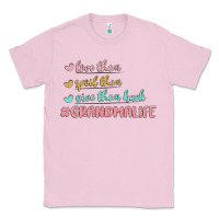 Bubblegum Pink grandma life Classic Tee - MaliasSmallBusiness