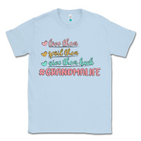 Dusty Blue grandma life Classic Tee - MaliasSmallBusiness