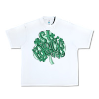 White st patrick's day Urban Heavy Tee - MaliasSmallBusiness