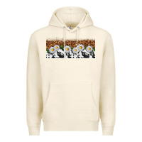 Tofu cowhide leopard daisies Premium Hoodie - TumblerDesignByShophia