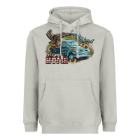 Moon Dust Truck USA country road take me home 4th of july Heavyweight Hoodie - HowdyJamesFarm
