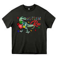 Asphalt autism rex Heavy Core Tee - CowhideDigitalArt