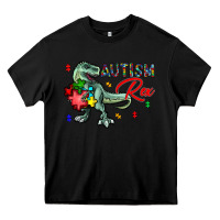 Black autism rex Heavy Core Tee - CowhideDigitalArt