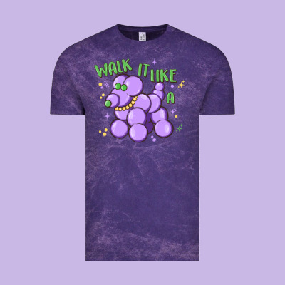 Walk It Like A Vintage Tee Designed By Maliassmallbusiness