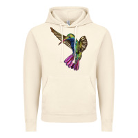 Vintage Artic Broad Billed Hummingbird Vintage Hoodie - LillyAllenDesigns