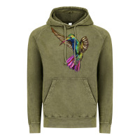 Broad Billed Hummingbird Vintage Hoodie | Teevron