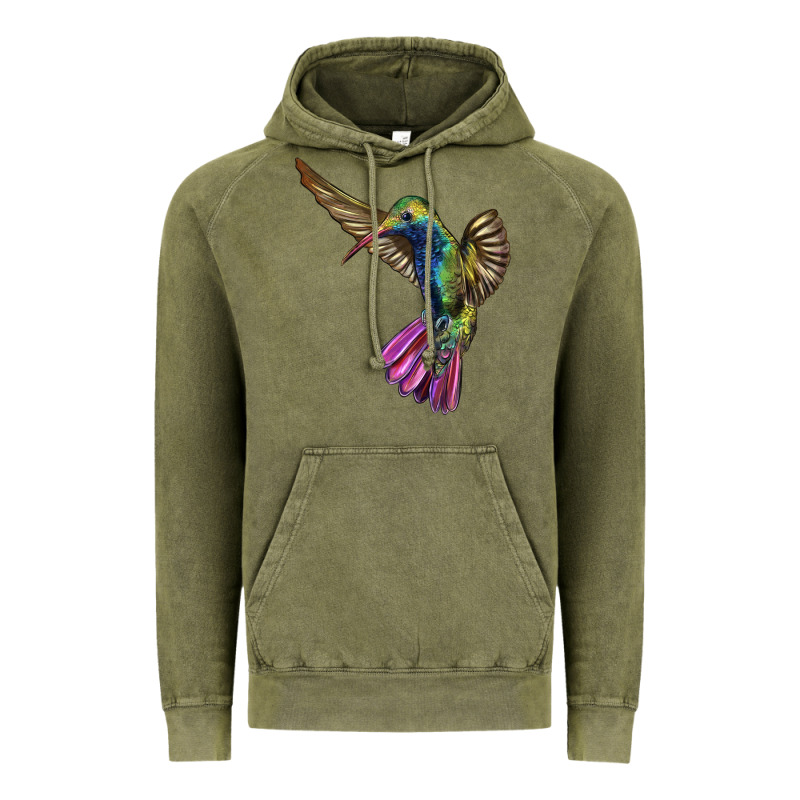 Broad Billed Hummingbird Vintage Hoodie by LillyAllenDesigns | Teevron