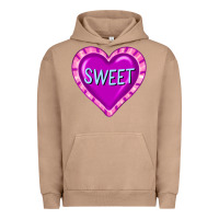 Pigment Burro valentine's day hearts Urban Hoodie - FaDigitalArtStudio