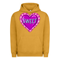 Pigment Peanut Butter valentine's day hearts Urban Hoodie - FaDigitalArtStudio