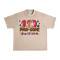 French Oak 100 paw some days of school Urban Heavy Tee - MaliasSmallBusiness