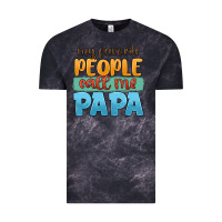 Cloud Black my favorite people call me papa Vintage Tee - JahusDesignShop