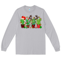 Moon Dust christmas cactus Long Sleeve Tee - MaliasSmallBusiness