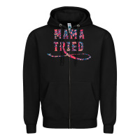 Black Mama Tried Zipper Hoodie - Bettercallsaul