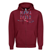 Burgundy Mama Tried Zipper Hoodie - Bettercallsaul
