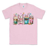 Bubblegum Pink easter coffee cups Classic Tee - MaliasSmallBusiness