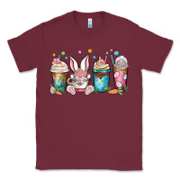 Burgundy easter coffee cups Classic Tee - MaliasSmallBusiness