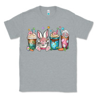 Heather Grey easter coffee cups Classic Tee - MaliasSmallBusiness