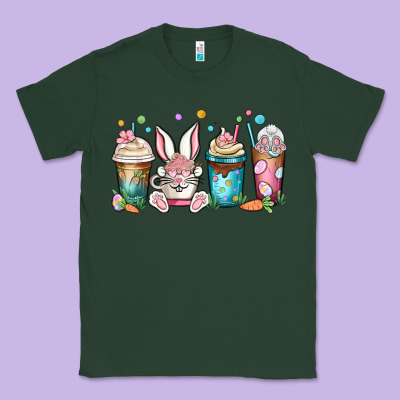 Easter Coffee Cups Classic Tee Designed By Maliassmallbusiness