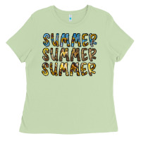 Matcha summer summer Ladies Tee - CowhideDigitalArt