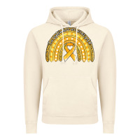 Vintage Artic childhood cancer awareness rainbow (1) Vintage Hoodie - Jasminsmagicworld