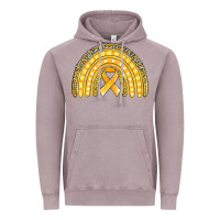 Vintage Zinc childhood cancer awareness rainbow (1) Vintage Hoodie - Jasminsmagicworld