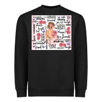 Black self care Heavyweight Sweatshirt - MaliasSmallBusiness