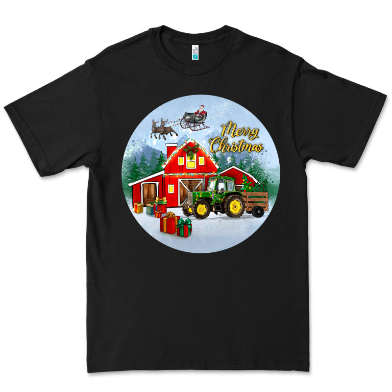 Merry Christmas Small Town Christmas Ornament Premium Tee by BundleAndBundleShop | Teevron