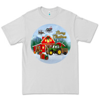 Dove Grey merry christmas small town christmas ornament Premium Tee - BundleAndBundleShop