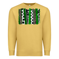 Antique Gold Soccer brushstroke Premium Sweatshirt - HowdyJamesFarm